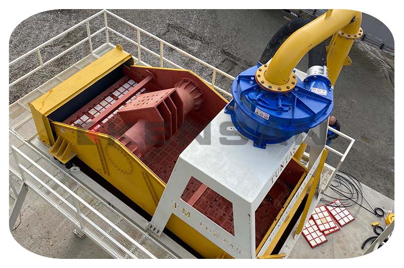 Hydro-Cyclone and Dewatering Screen