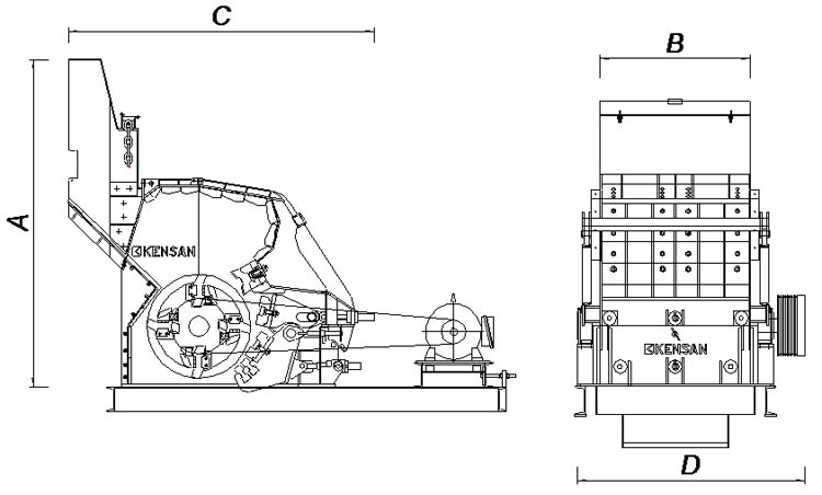 УДАРНЫЕ ДРОБИЛКИ ДЛЯ ВТОРИЧНОГО ДРОБЛЕНИЯ